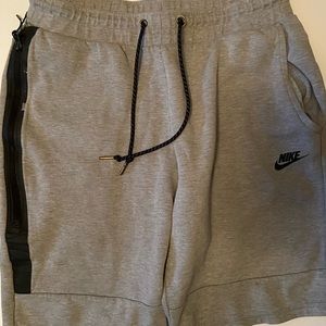 Nike Tech fleece shorts.